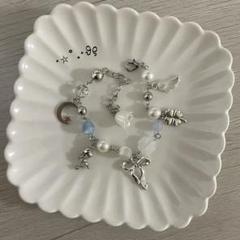 海月リボンbracelet ウィッシュコア フェアリーグランジ 森ガール