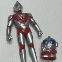 ウルトラマンパワード　ソフビ人形　指人形　セット　ウルトラマン　レトロ