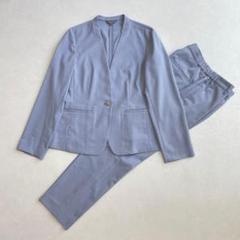 未使用⭐︎UNITED ARROWS 現行品 スラブ ノーカラー パンツスーツ 美品 UNITEDARROWS ノーカラー セットアップ スーツ パンツ
