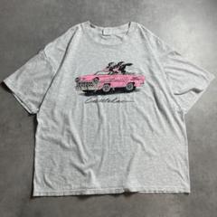 90s USA製 牛 キャデラック ジョーク vintage T-shirt