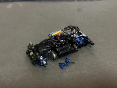 最終値下げ　京商ミニッツMR03evoシャーシ　ジャイロ付　オプションパーツ多数 ミニッツレーサー MR-03EVO シャシーセット W-MM 5600KV 32797