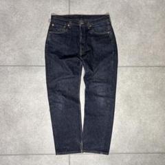 Levi's 501　デニム　USA製　90s　超濃紺　サンベニート　W33