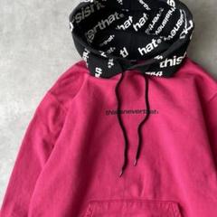 13448 thisisneverthat フードロゴ パーカー