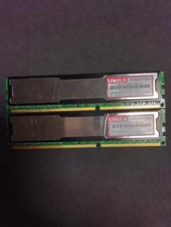 UMAX DDR3 8GB メモリー 2枚セット