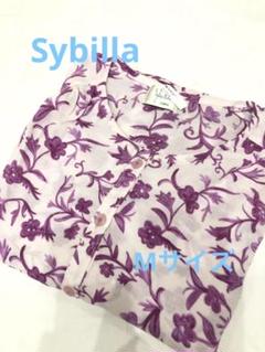 【sybilla casa】シビラパジャマ　ルームウェア　新品、未使用　花柄 sybilla casa】シビラパジャマ ルームウェア 新品、未使用 花柄