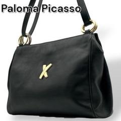 【美品】Paloma Picasso ワンショルダー レザー ブラック 肩掛け