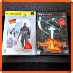 PS2ソフト【ホラー系】２本セット ハングリィゴースト、バイオハザード4