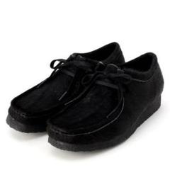 Clalrks Wallabee Hair On blackのサムネイル