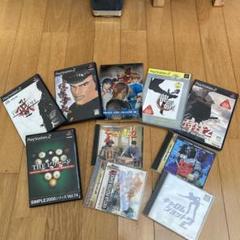 プレステゲーム8本＋セガサターンソフト2本のセット(忍道・侍道・ビリヤード等)