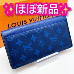 ✨極美品 現行✨ルイヴィトン タイガラマ ポルトフォイユ ブラザ NM ブルー ルイヴィトン タイガラマ ポルトフォイユ ブラザNM ブルー 財布