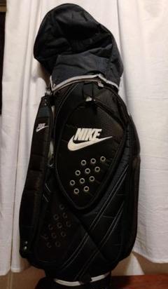 完売品　旧ロゴ希少　美品　ナイキ　ゴルフ　ブラック　キャディバッグ NIKE 完売品希少 美品 ナイキ ゴルフ ブラック ド迫力大型キャディ