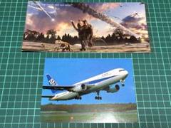 全日空 ボーイング727 ポストカード ハガキ 昭和レトロ 航空