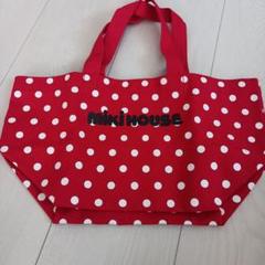 新品☆mikiHOUSE 赤 水玉 トートバッグ - メルカリ