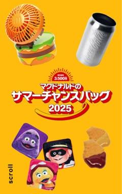 マクドナルド　サマーチャンスバッグ2025 グッズ4点セット