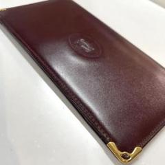 Carter 1945 ボルドーレザー長財布のサムネイル