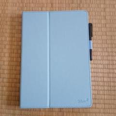 タブレットカバー水色d-01k