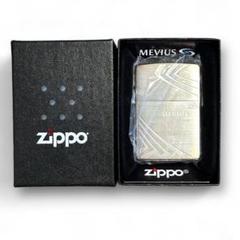 【新品】MEBIUS メビウス ロゴ限定 ブルーチタン zippo メビウスzippo 3点