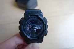 G-SHOCK デジタル ブラック 腕時計 GA-110MB