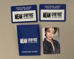 SHINee ミノ MEAN: OF MY FIRST フォーチュンカード SHINee ミンホ MEAN: OF MY FIRST フォーチュンカード - メルカリ