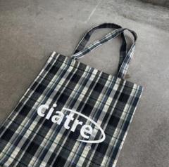 【新品未使用】ciatreトートバッグ ciatre check tote bag 2024 | ciatre