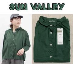 (タグあり、新品)サンバレー SUN VALLEY 60コットンローンシャツのサムネイル