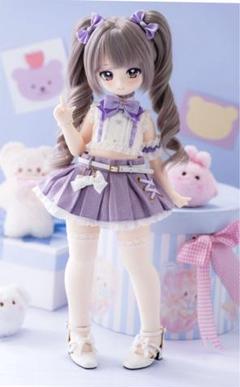 1/4 KUMAKO お洋服セット アイドル 紫 白 - メルカリ