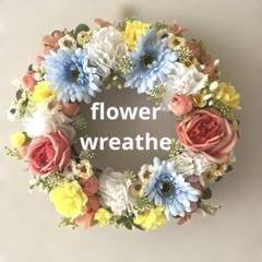 ☆フラワーリース☆造花リース