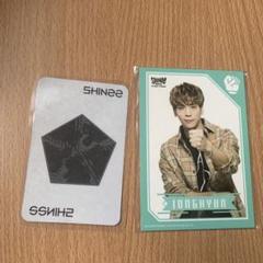 SHINee ジョンヒョン じゃんけんカード 落下物