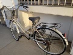 自転車　シルバー 熊本菊陽町受け取り限定 自転車シルバー 熊本菊陽町受け取り限定