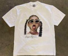 girl tongue print t-shirt y2k archive