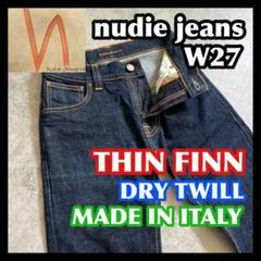 nudie jeans THIN FINN ヌーディージーンズ シンフィン 濃紺