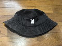 プレイボーイ　PLAYBOY ハット　バケットハット　ブラック プレイボーイ PLAYBOY ハット バケットハット ブラック - メルカリ