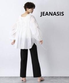 JEANASIS ジーナシス バックオープンブラウス
