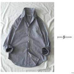 極美品　ジャーナルスタンダードレリューム　リネン長袖シャツ　麻100%　カーキ JOURNAL STANDARD リネンシャツ 長袖