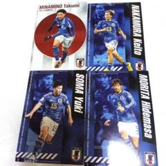 ポテトチップスサッカー日本代表チーム2024 4枚セット カード