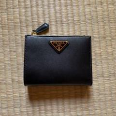 極美品✨PRADA キーケース ヴィッテロダイノレザー 黒 三角ロゴ