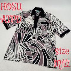 HOSU ATPD コットンポロシャツ　ホワイト　M位　ホス
