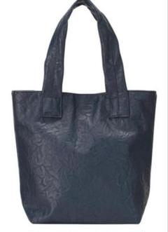 訳あり商品 ☆美品・zucca EMBOSSバッグネイビー バッグ