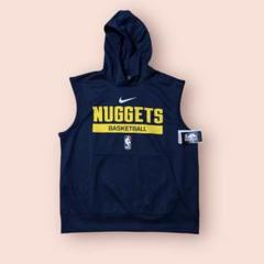 ナイキナゲッツチャンピオンシーズンNBA選手支給品ノースリーブフーディーMサイズ ナイキナゲッツチャンピオンシーズンNBA選手支給品ノースリーブ