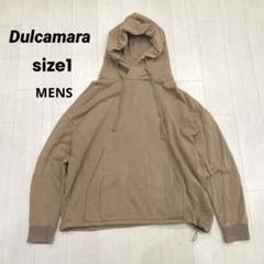 Dulcamara カンガルーパーカー メンズ 1 ベージュ