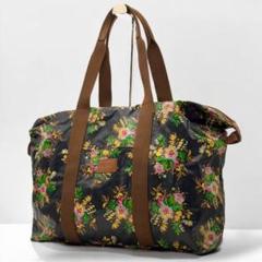 KENZO Boston Bag Floral Pattern Vintage