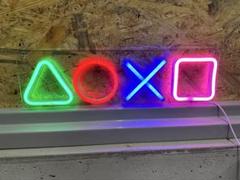 LED ネオンサイン PS5 ゲーム コントローラー プレステ 看板
