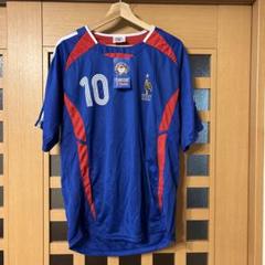 フランス代表 ZIDANE 10番 ゲームシャツ
