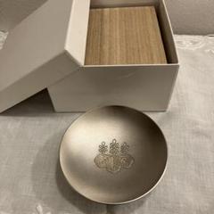 純銀 銀盃　SILVER1000 木箱入り 純銀 銀盃 SILVER1000 桐箱入り