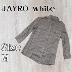 JAYRO white★ゆったりトップス【ヴィンテージ】 2025年最新】ジャイロホワイト レディース 長袖 シャツ
