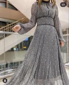 値下げ！ジルスチュアート花柄フリルマキシドレス JILL by JILLSTUART - ジルバイジルスチュアード フラワー
