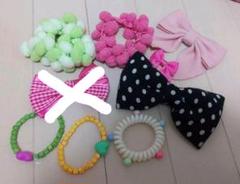 リボン ヘアゴム まとめ売り