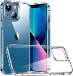 ♢ iPhone 13 ケース ハイブリッドケース 透明 薄型 保護フレーム