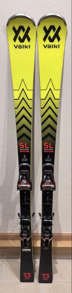 【値下げしました】【Volkl】レースタイガーSLデモ ビンディングあり RACETIGER スキー 板 フォルクル 2019 2020 VOLKL SL DEMO +