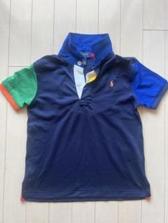 Polo by Ralph Lauren Mサイズ ラガーシャツ POLO by Ralph Lauren ラガーシャツ 黄×紺 ラグビーシャツ